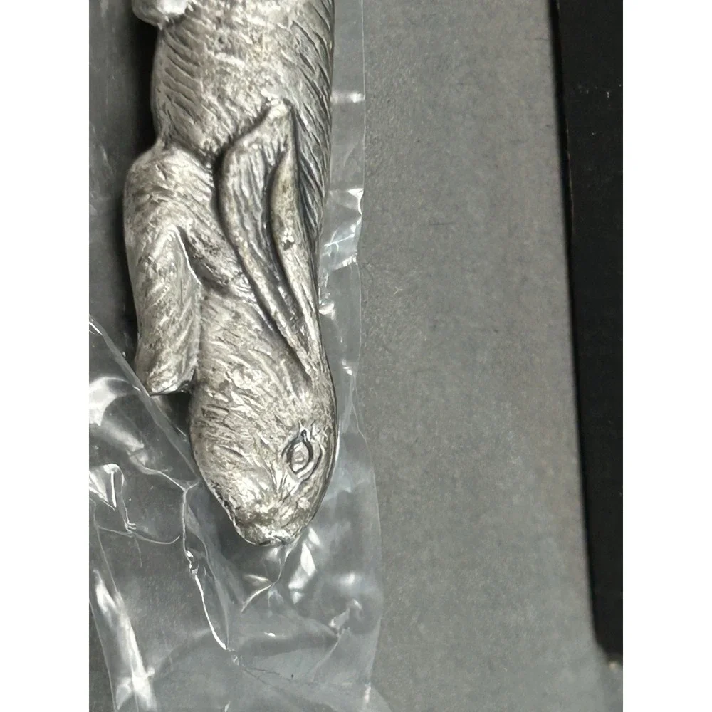 Arthur Court Rabbit Spreader Set of 4 Stainless Steel‎ Cheese Butter Spreaders